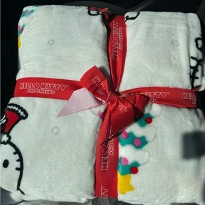 Hello Kitty Christmas Tree and Santa Blanket